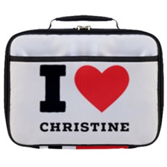 I Love Christine Full Print Lunch Bag by ilovewhateva