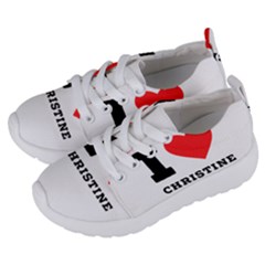 I Love Christine Kids  Lightweight Sports Shoes by ilovewhateva