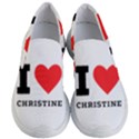 I love christine Women s Lightweight Slip Ons View1