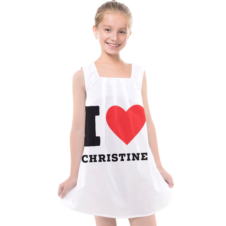 I love christine Kids  Cross Back Dress