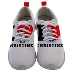 I Love Christine Mens Athletic Shoes by ilovewhateva