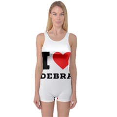 I Love Debra One Piece Boyleg Swimsuit by ilovewhateva