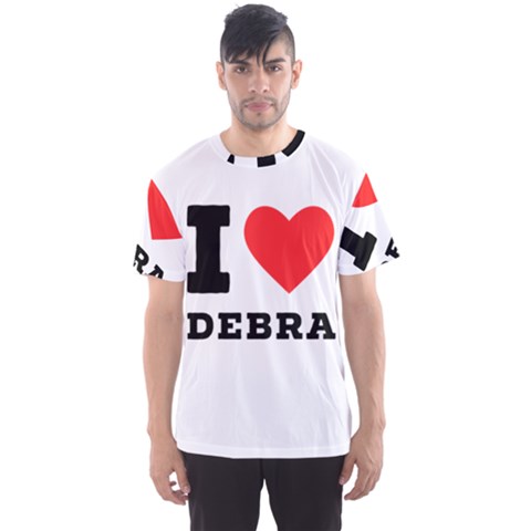 I Love Debra Men s Sport Mesh Tee by ilovewhateva