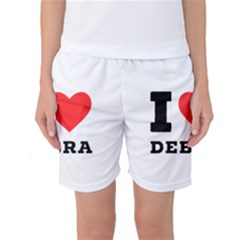 I Love Debra Women s Basketball Shorts by ilovewhateva