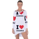 I love debra Asymmetric Cut-Out Shift Dress View1