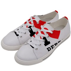 I Love Debra Men s Low Top Canvas Sneakers by ilovewhateva