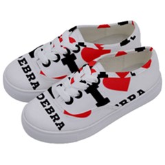 I Love Debra Kids  Classic Low Top Sneakers by ilovewhateva