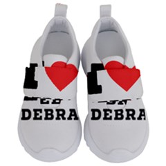 I Love Debra Kids  Velcro No Lace Shoes by ilovewhateva