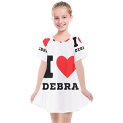 I Love Debra Kids  Smock Dress by ilovewhateva