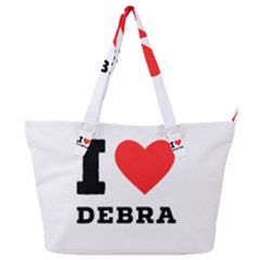 I Love Debra Full Print Shoulder Bag by ilovewhateva