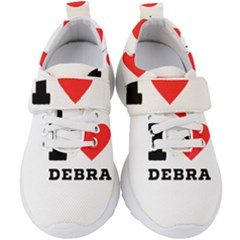 I Love Debra Kids  Velcro Strap Shoes by ilovewhateva