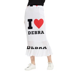 I Love Debra Maxi Fishtail Chiffon Skirt by ilovewhateva