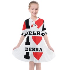 I Love Debra Kids  All Frills Chiffon Dress by ilovewhateva