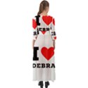 I love debra Button Up Maxi Dress View2