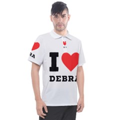 I Love Debra Men s Polo Tee by ilovewhateva