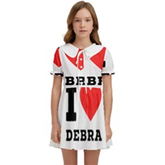 I Love Debra Kids  Sweet Collar Dress by ilovewhateva