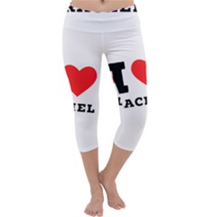 I Love Rachel Capri Yoga Leggings by ilovewhateva