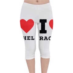 I Love Rachel Velvet Capri Leggings  by ilovewhateva