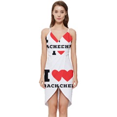 I Love Rachel Wrap Frill Dress by ilovewhateva