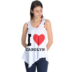 I Love Carolyn Sleeveless Tunic by ilovewhateva