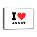 I love janet Deluxe Canvas 18  x 12  (Stretched) View1