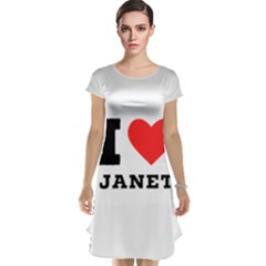 I Love Janet Cap Sleeve Nightdress by ilovewhateva