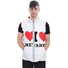 I Love Janet Men s Puffer Vest by ilovewhateva