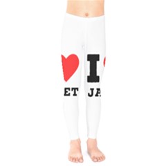 I Love Janet Kids  Leggings by ilovewhateva