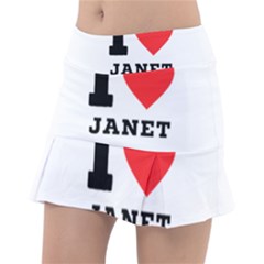 I Love Janet Classic Tennis Skirt by ilovewhateva