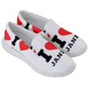 I love janet Men s Lightweight Slip Ons View3