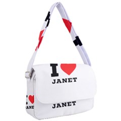 I Love Janet Courier Bag by ilovewhateva