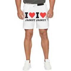 I Love Janet Men s Runner Shorts by ilovewhateva