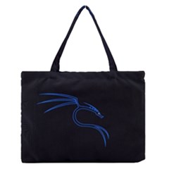 Kali-linux-kali-linux-nethunter-linux-unix-lenovo-hd-wallpaper-preview Zipper Medium Tote Bag by Cow4u