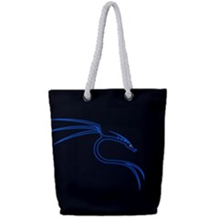 Kali-linux-kali-linux-nethunter-linux-unix-lenovo-hd-wallpaper-preview Full Print Rope Handle Tote (small) by Cow4u