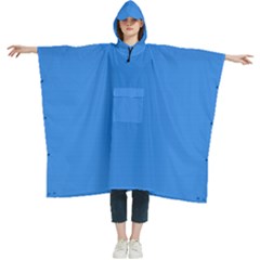 Blue De France	 - 	hooded Rain Ponchos