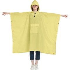 Daffodil Yellow	 - 	hooded Rain Ponchos by ColorfulWomensWear