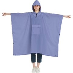 Jacaranda Purple	 - 	hooded Rain Ponchos