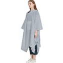 Metallic Silver	 - 	Hooded Rain Ponchos View2