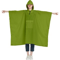 Venom Green	 - 	hooded Rain Ponchos