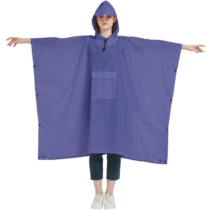 Blue Iris	 - 	Hooded Rain Ponchos