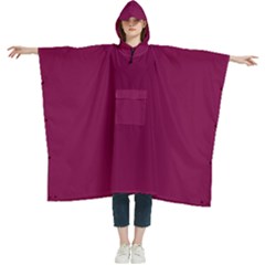 Plum Pie	 - 	hooded Rain Ponchos