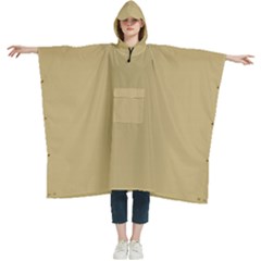 Rich Gold	 - 	hooded Rain Ponchos