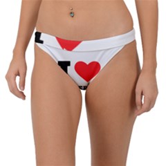 I Love Katherine Band Bikini Bottoms by ilovewhateva