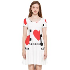 I Love Katherine Inside Out Cap Sleeve Dress by ilovewhateva