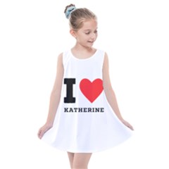 I Love Katherine Kids  Summer Dress by ilovewhateva