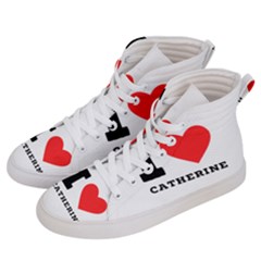 I Love Catherine Women s Hi-top Skate Sneakers by ilovewhateva