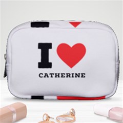 I Love Catherine Make Up Pouch (small) by ilovewhateva