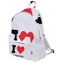 I Love Catherine The Plain Backpack by ilovewhateva