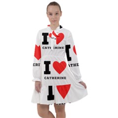 I Love Catherine All Frills Chiffon Dress by ilovewhateva