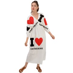 I Love Catherine Grecian Style  Maxi Dress by ilovewhateva